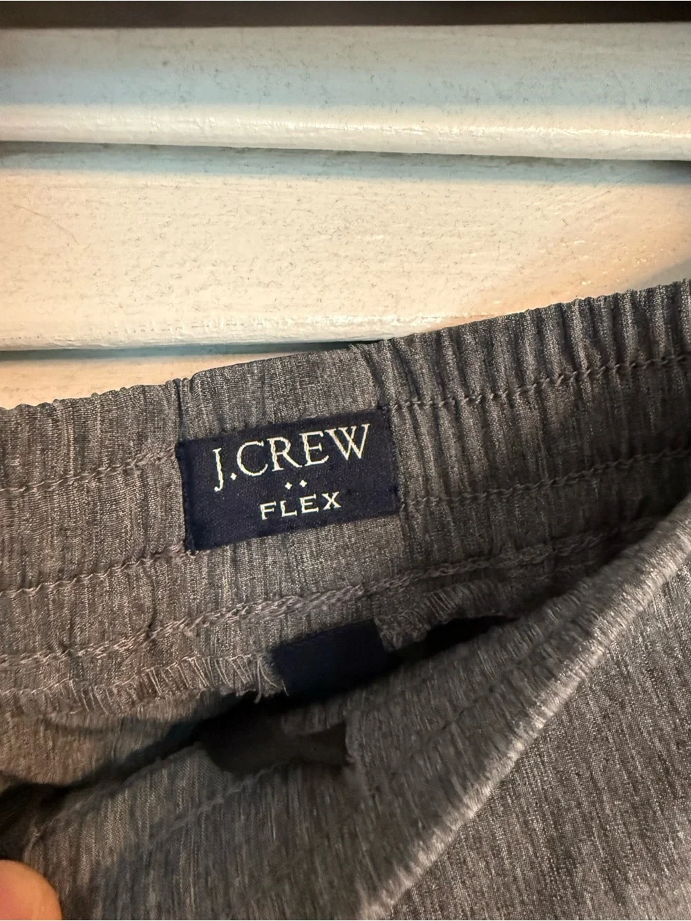J. Crew Flex 7” Tech Stretch Shorts Heather Grey